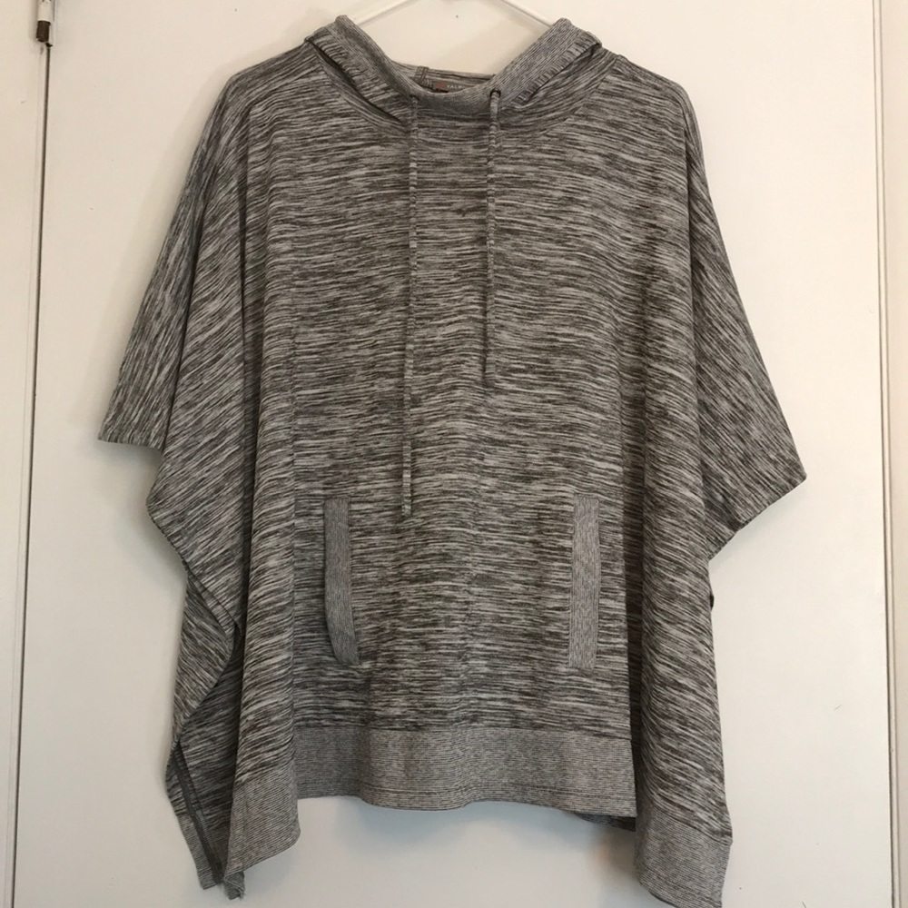 T by Talbots One Size Petite Poncho Tee
